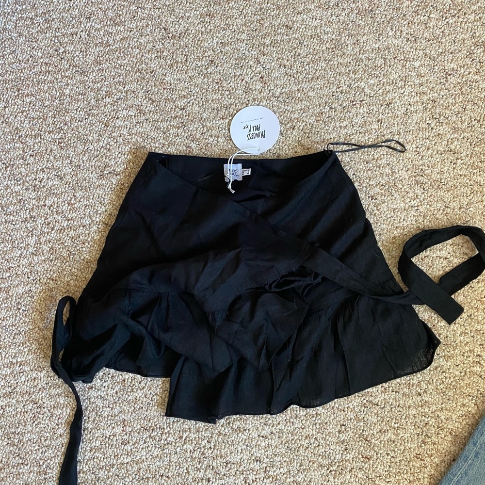 Princess Polly wrap mini skirt